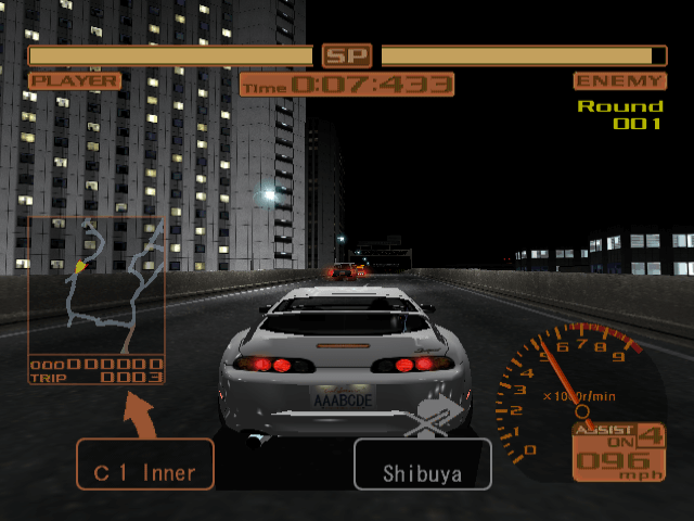 Tokyo Highway Challenge 2 screenshot 3 for Sega Dreamcast